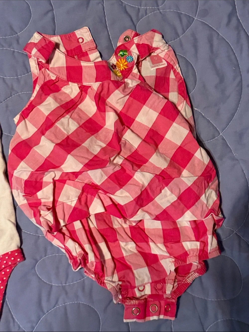 Girls Pink & White One-Piece Mix - 4-Pack
